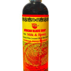 African Black Soap With Milk & Honey