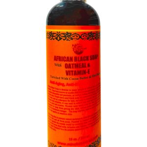 African Black Soap With Oatmeal & Vitamin -E