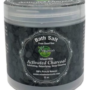 Bath salt Infused With Activated Charcoal