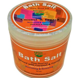 Bath Salt Infused with Coconut & Papaya