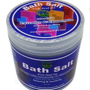 Bath Salt Infused with Lavender & Chamomile