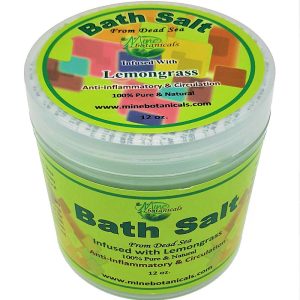 Bath Salt Infused with Lemongrass
