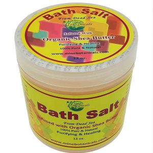 Bath Salt Infused with Organic Shea Butter