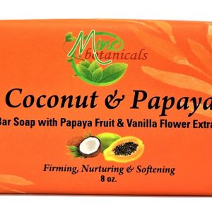 Coconut & Papaya Bar Soap 8 OZ.