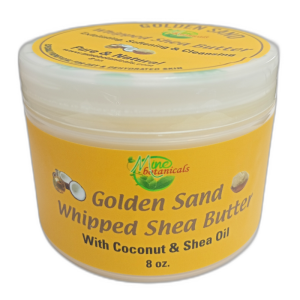 Golden Sand Whipped Shea Butter with Coconut & Shea Oil 8oz