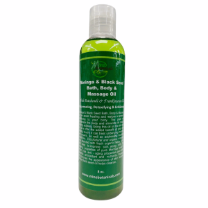 Moringa & Black Seed Bath, Body & Massage Oil
