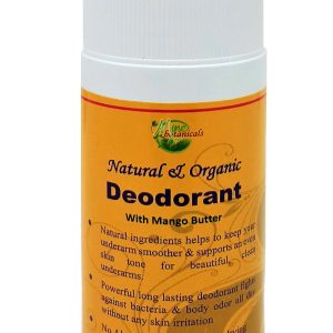 Natural & Organic Deodorant With Mango Butter