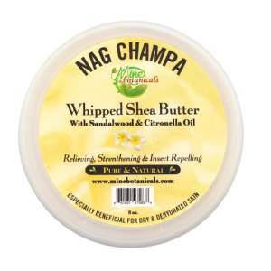 Promotional Nag Champa Whipped Shea Butter with Sandalwood & Citronella Oil 8oz