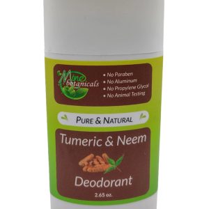 Pure & Natural Deodorant With Turmeric & Neem