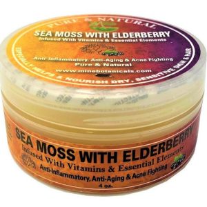 Sea moss with Elderberry Infused Shea Butter