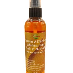Seamoss & Elderberry Moisturizing Hair & Body Oil