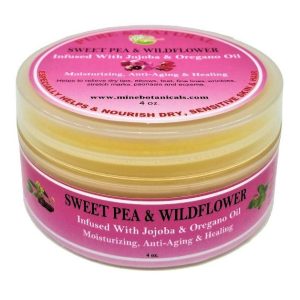 Sweet Pea & Wild Flower infused shea butter