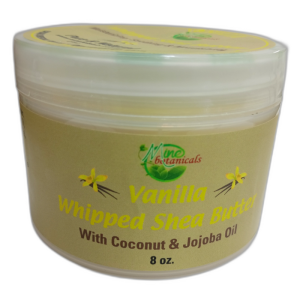 Vanilla Whipped Shea Butter with Coconut & Jojoba Oil 8oz
